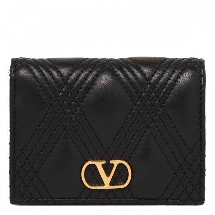 le noir cortina Quiltie 67 compact wallet