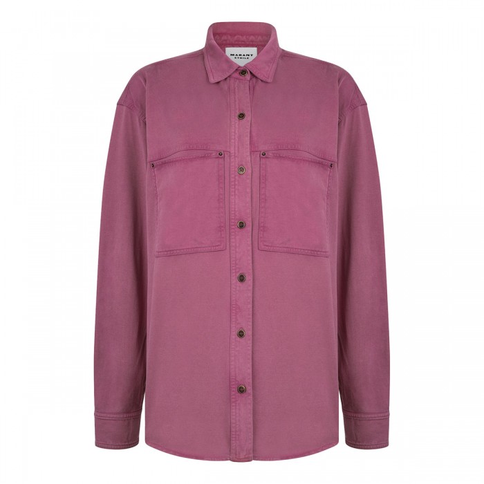 le noir cortina Raquel cotton shirt