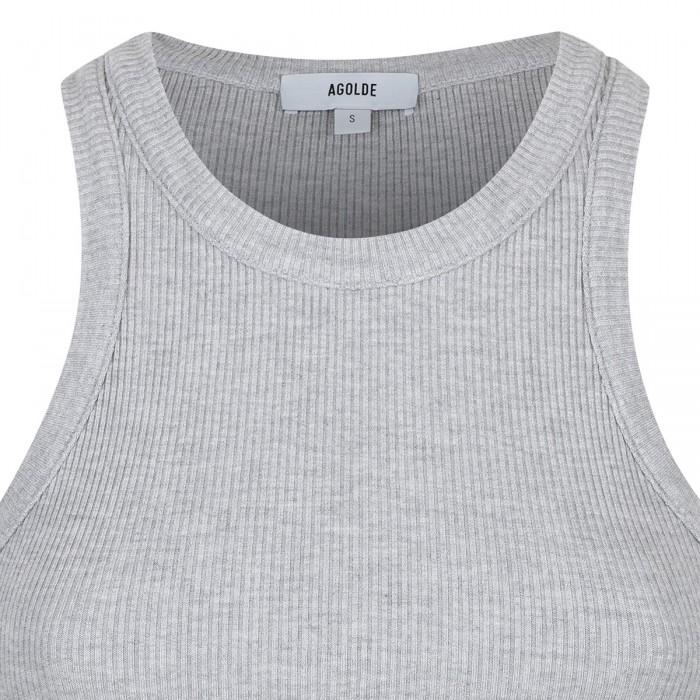 Le Noir Cortina Rayne Grey Tank