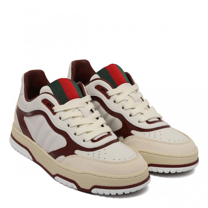 Le Noir Cortina Re-Web Leather Sneakers