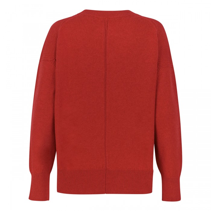 Le Noir Cortina Red Cashmere Sweater
