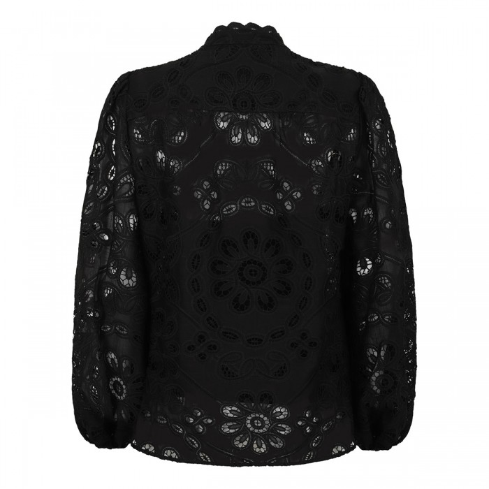 Le Noir Cortina Rhiannon Embroidered Blouse