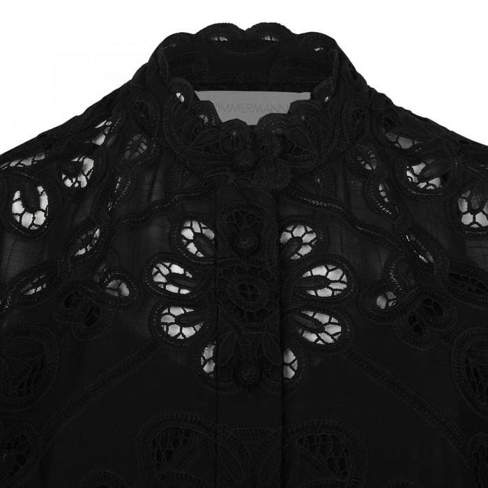 Le Noir Cortina Rhiannon Embroidered Blouse