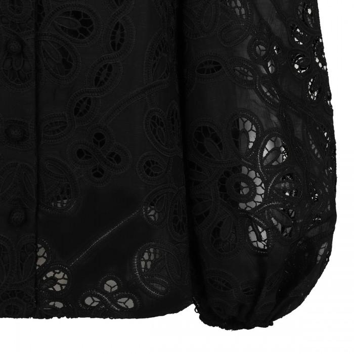 Le Noir Cortina Rhiannon Embroidered Blouse