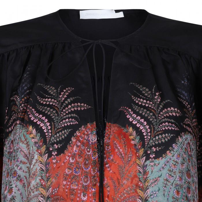 Le Noir Cortina Rhiannon Ruffle Billow Blouse