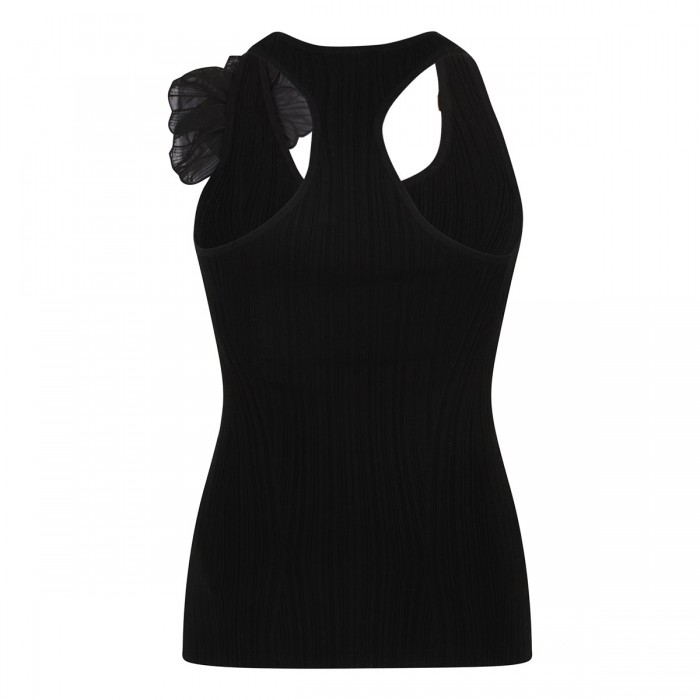 Le Noir Cortina Rib-knit Tank Top
