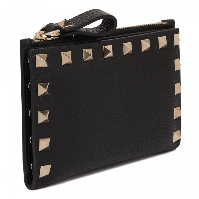 Le Noir Cortina Rockstud Card Holder With Zip