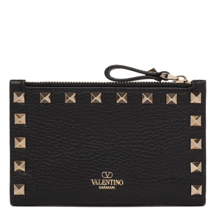 Le Noir Cortina Rockstud Card Holder With Zip