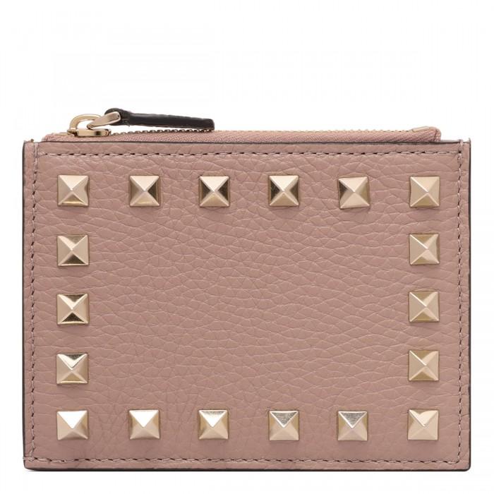 le noir cortina Rockstud coin purse and cardholder