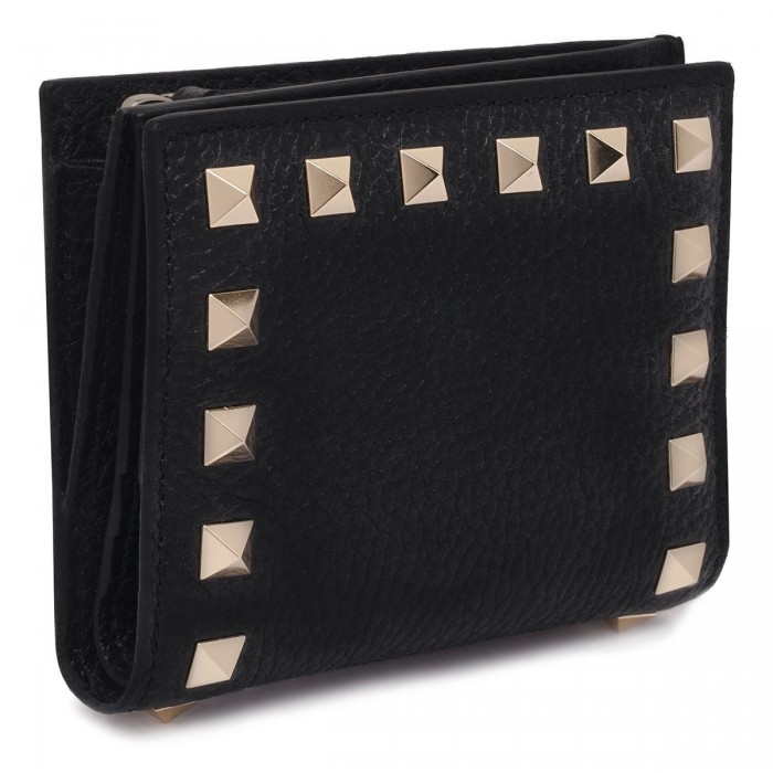 Le Noir Cortina Rockstud Compact Wallet
