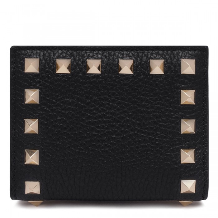 le noir cortina Rockstud compact wallet