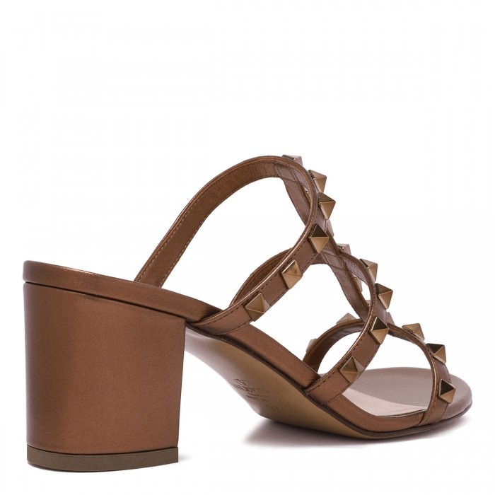 Le Noir Cortina Rockstud Slide Sandals