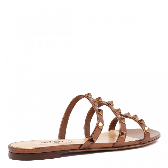 Le Noir Cortina Rockstud Slide Sandals