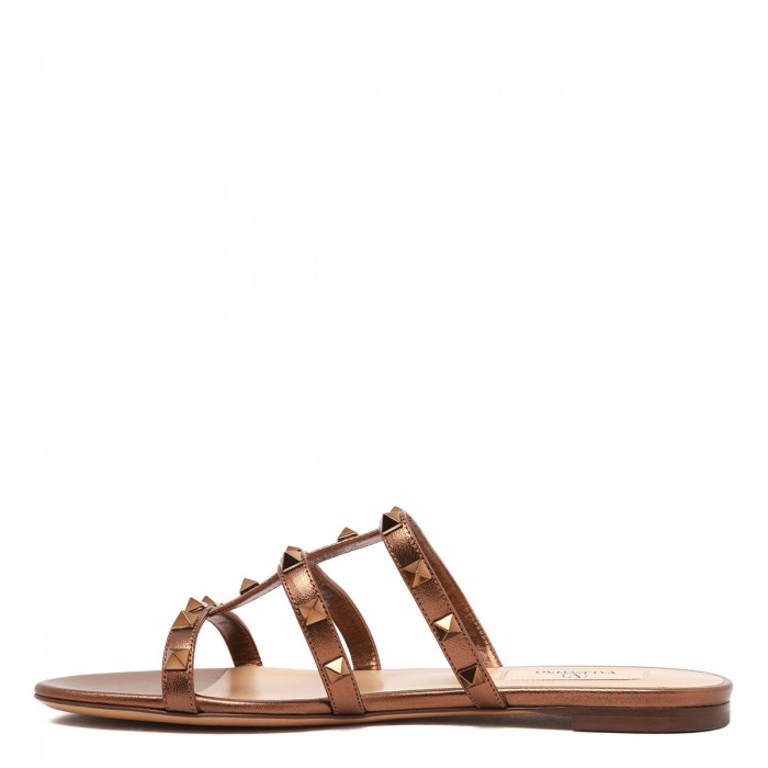 Le Noir Cortina Rockstud Slide Sandals