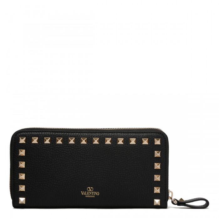 le noir cortina Rockstud zip around wallet