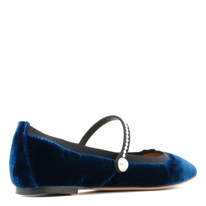 Le Noir Cortina Romy Pearl Flat Ballerinas
