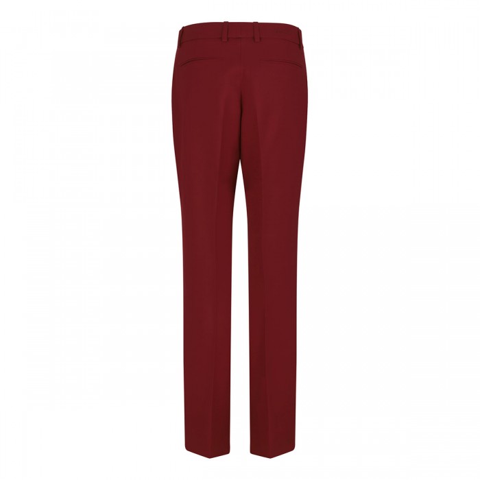Le Noir Cortina Rosso Ancora Wool-silk Pants