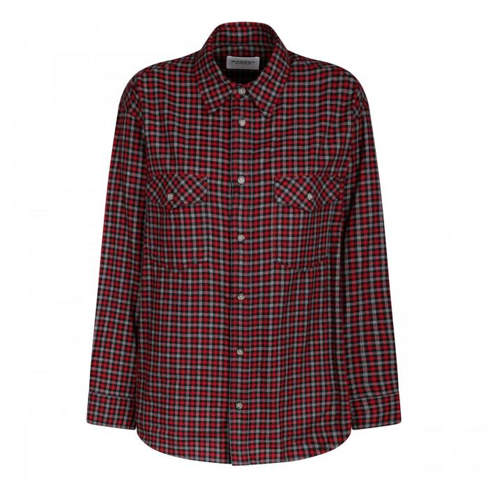 le noir cortina Sahema check shirt