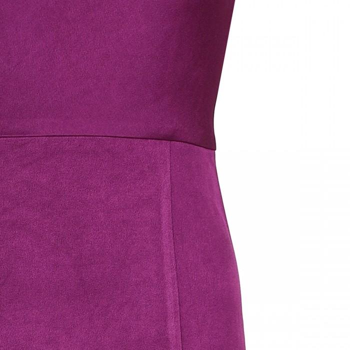 Le Noir Cortina Satin Crepe Midi Dress