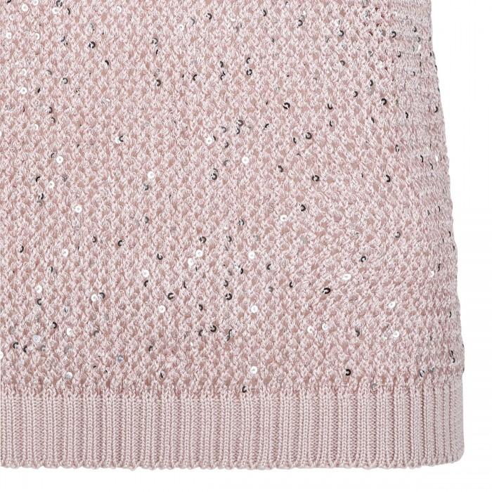 Le Noir Cortina Sequins Knit Tank Top