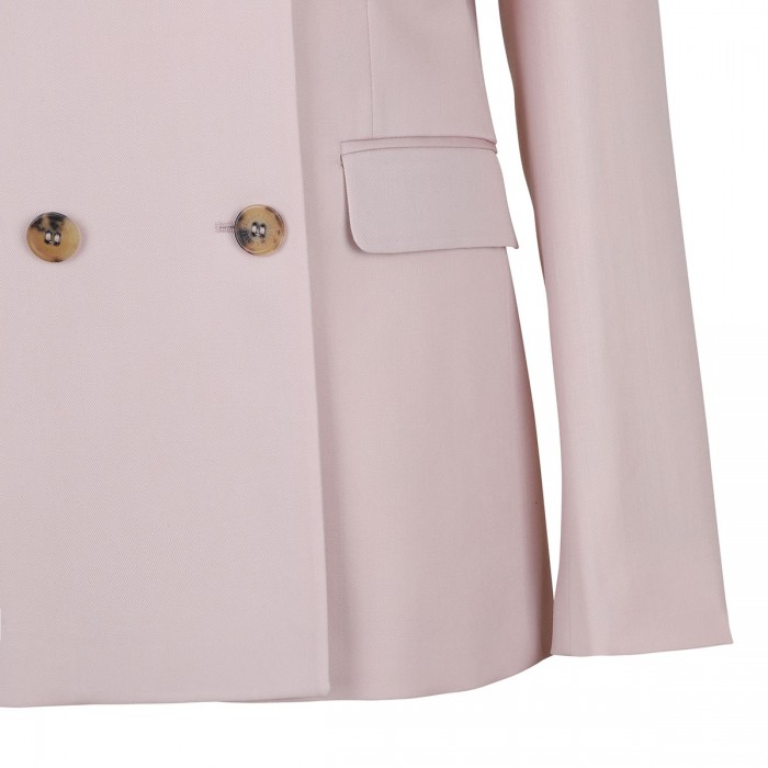 Le Noir Cortina Shadow Gray Double-breasted Blazer