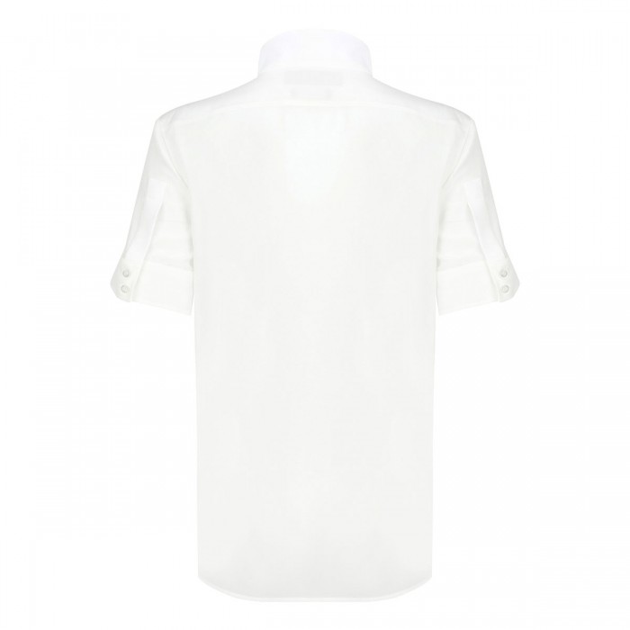 Le Noir Cortina Silk Crepe De Chine Shirt