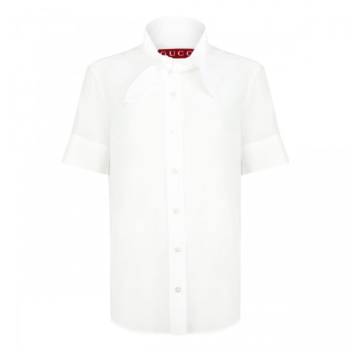 le noir cortina Silk crepe de chine shirt