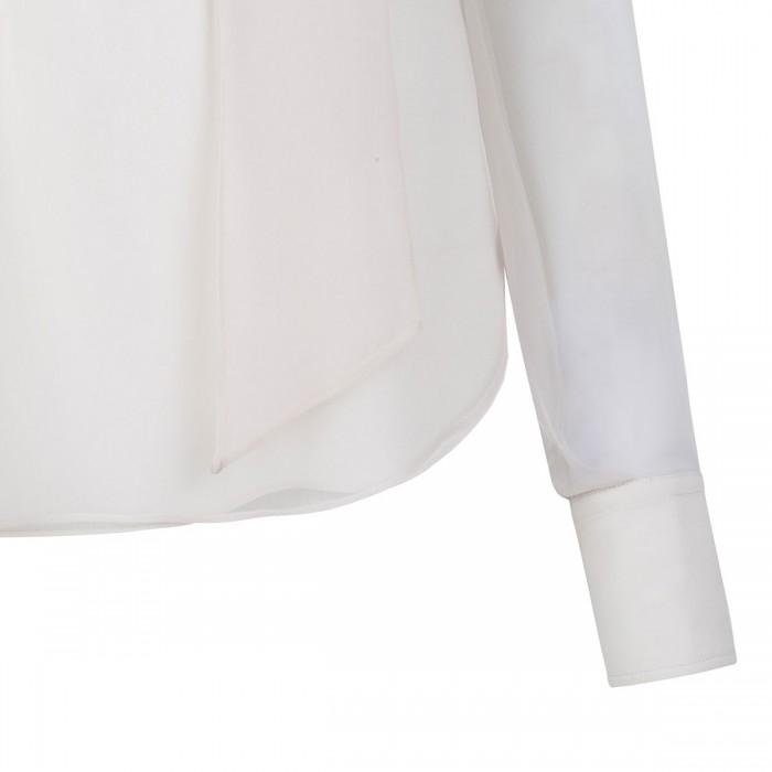 Le Noir Cortina Silk Pussybow Blouse