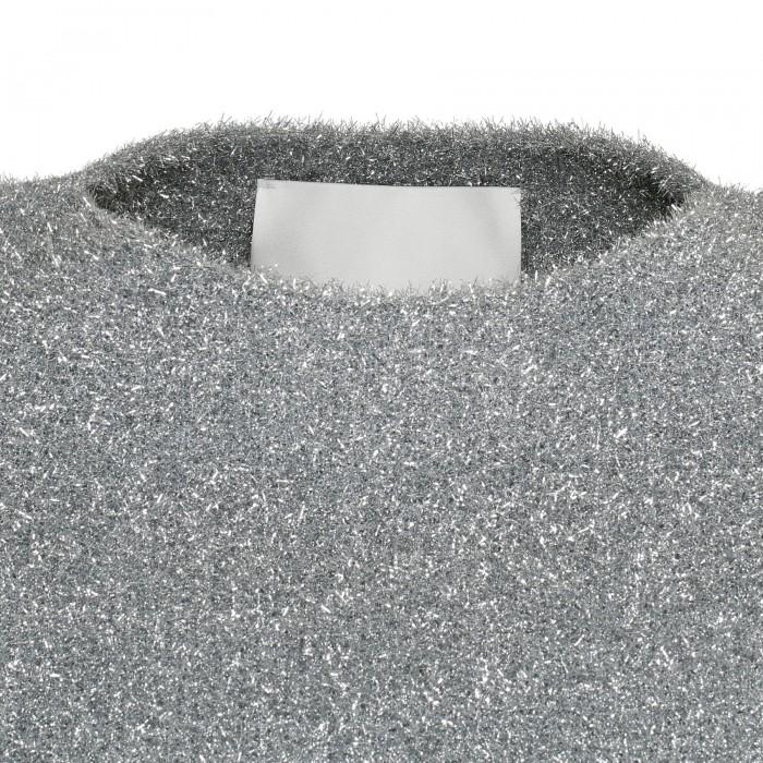 Le Noir Cortina Silver Lurex Disco Cape