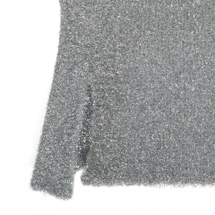 Le Noir Cortina Silver Lurex Disco Cape