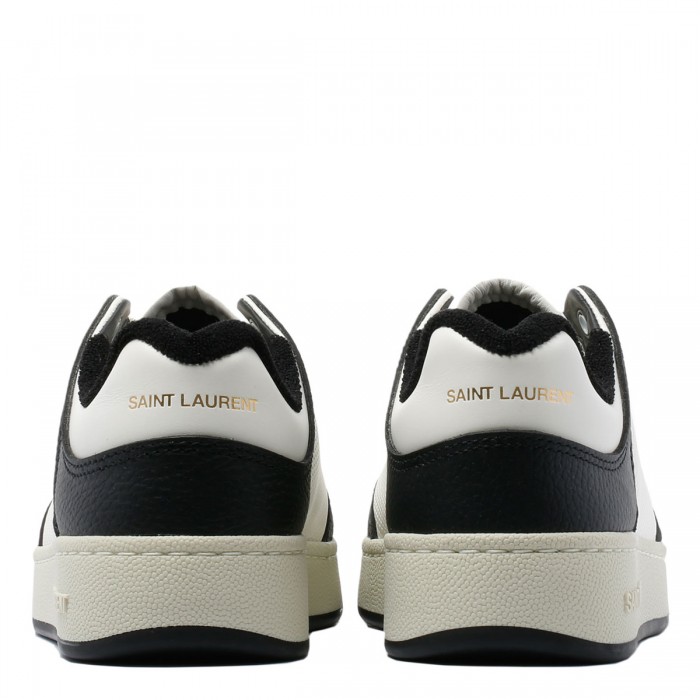 Le Noir Cortina SL61 White And Black Sneakers