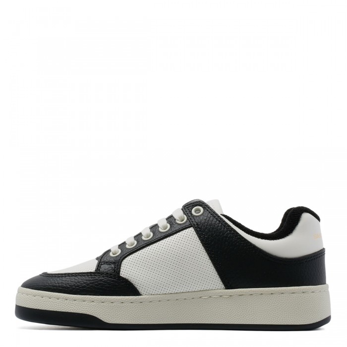 Le Noir Cortina SL61 White And Black Sneakers