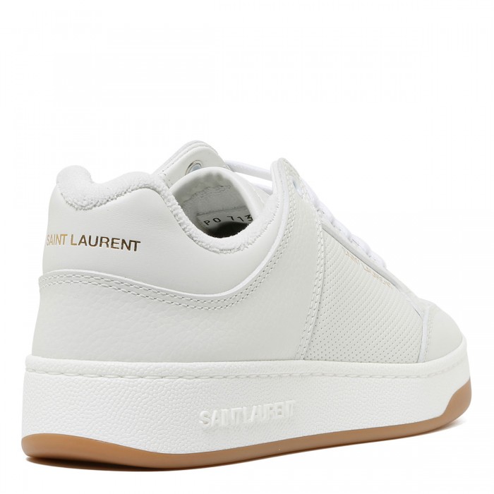 Le Noir Cortina SL61 White Leather Sneakers