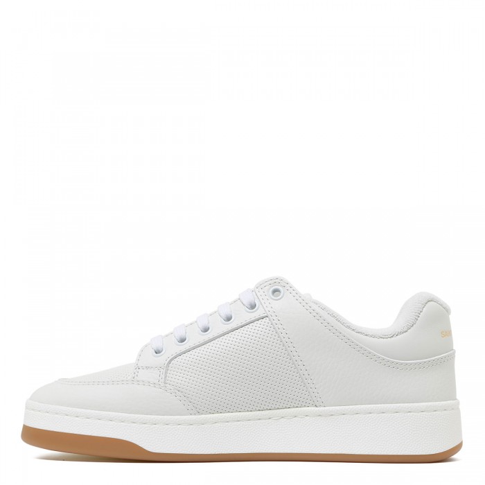 Le Noir Cortina SL61 White Leather Sneakers