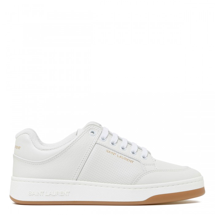 le noir cortina SL61 white leather sneakers