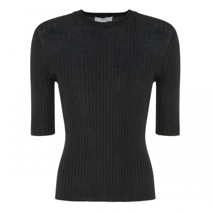 le noir cortina Snap elbow sweater
