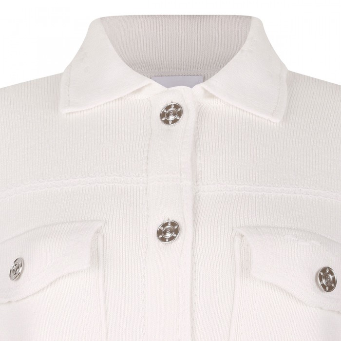 Le Noir Cortina Snow White Cashmere Blend Jacket