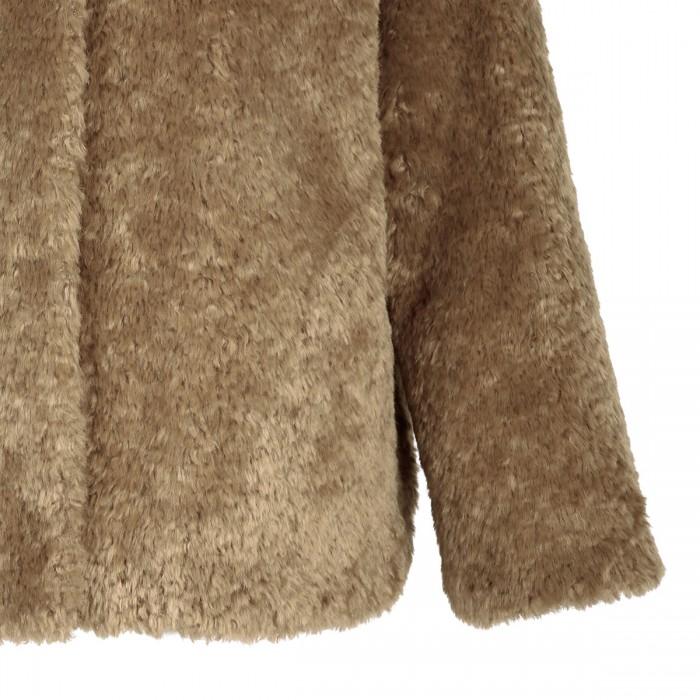 Le Noir Cortina Soft Faux Fur Jacket