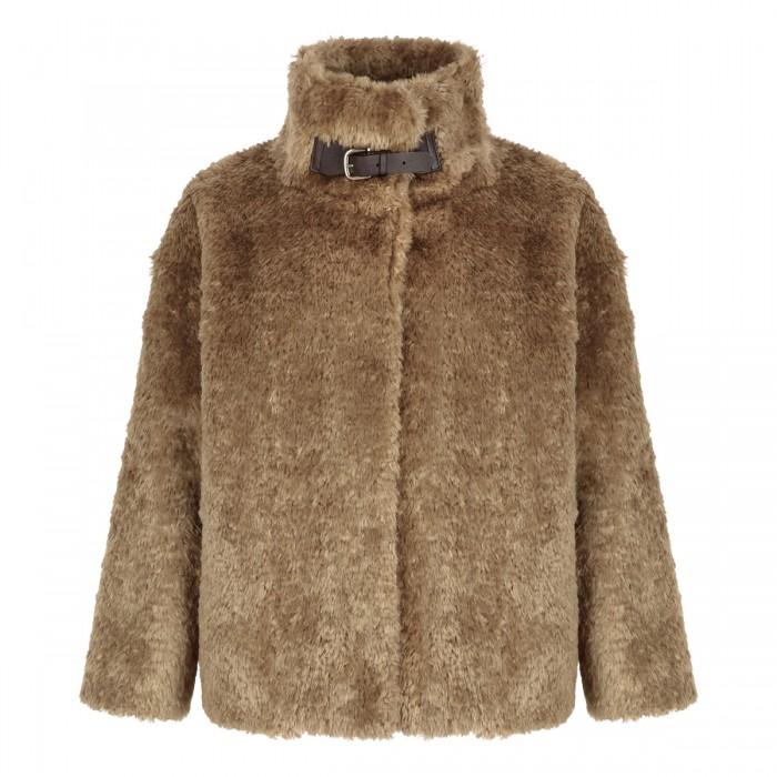 le noir cortina Soft faux fur jacket