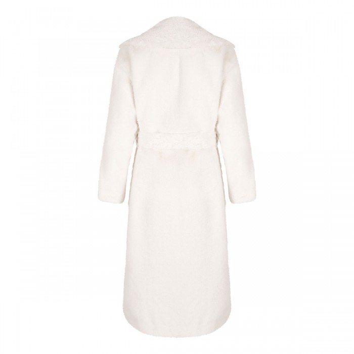 Le Noir Cortina Soft Faux Fur Long Coat