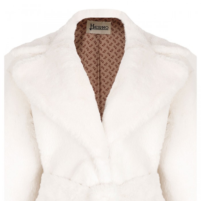 Le Noir Cortina Soft Faux Fur Long Coat