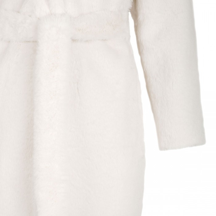 Le Noir Cortina Soft Faux Fur Long Coat