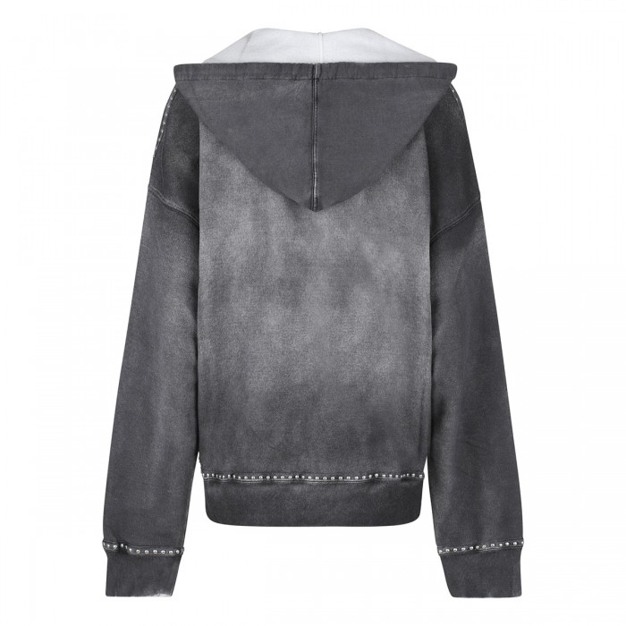 Le Noir Cortina Sprayed Effect Hoodie