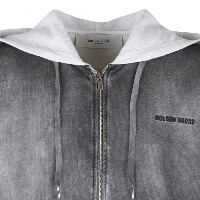 Le Noir Cortina Sprayed Effect Hoodie