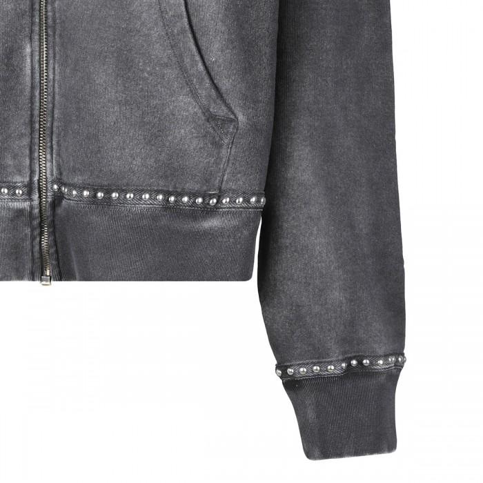 Le Noir Cortina Sprayed Effect Hoodie