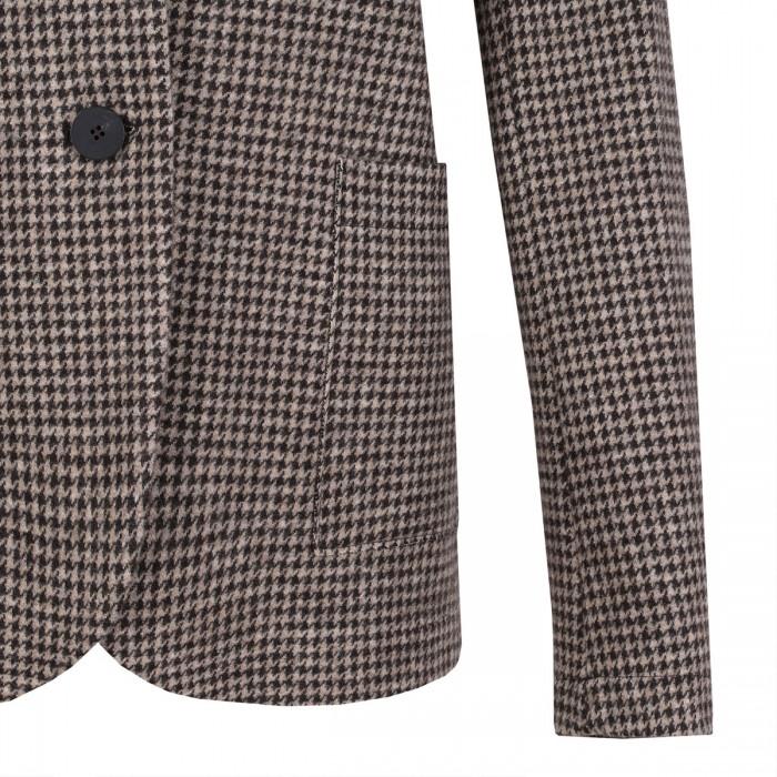 Le Noir Cortina Stand Up Collar Blazer