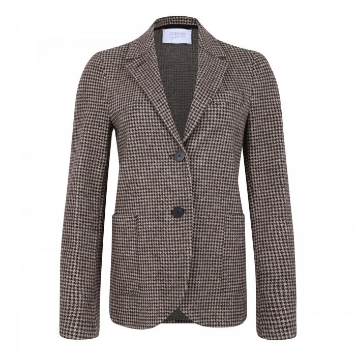 le noir cortina Stand up collar blazer