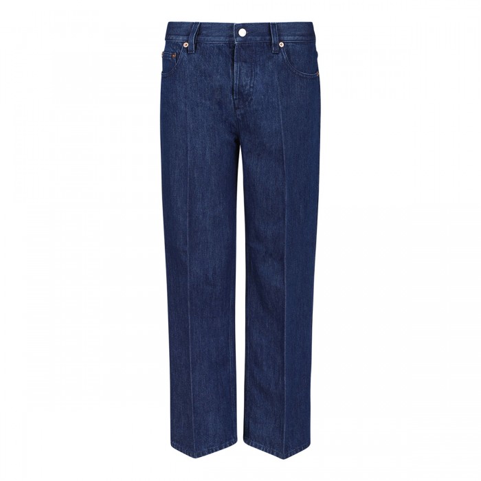 le noir cortina Straight denim pants