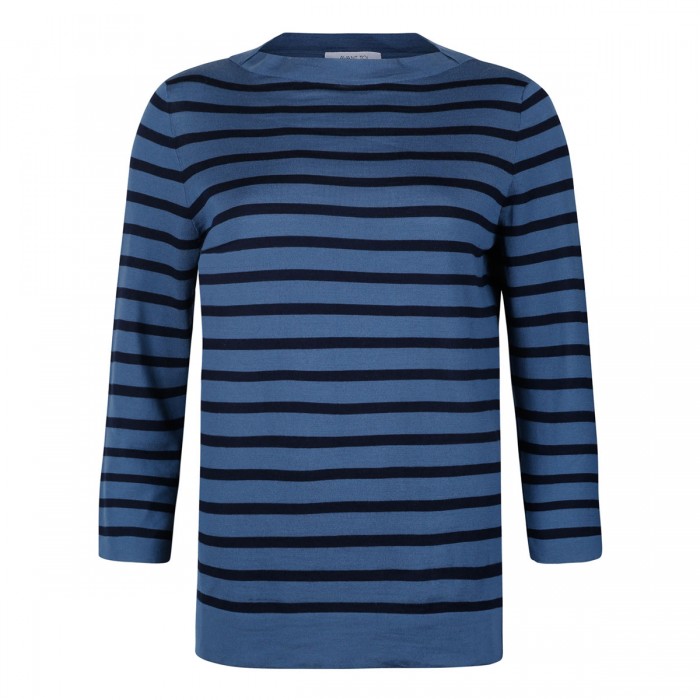 le noir cortina Striped wool top