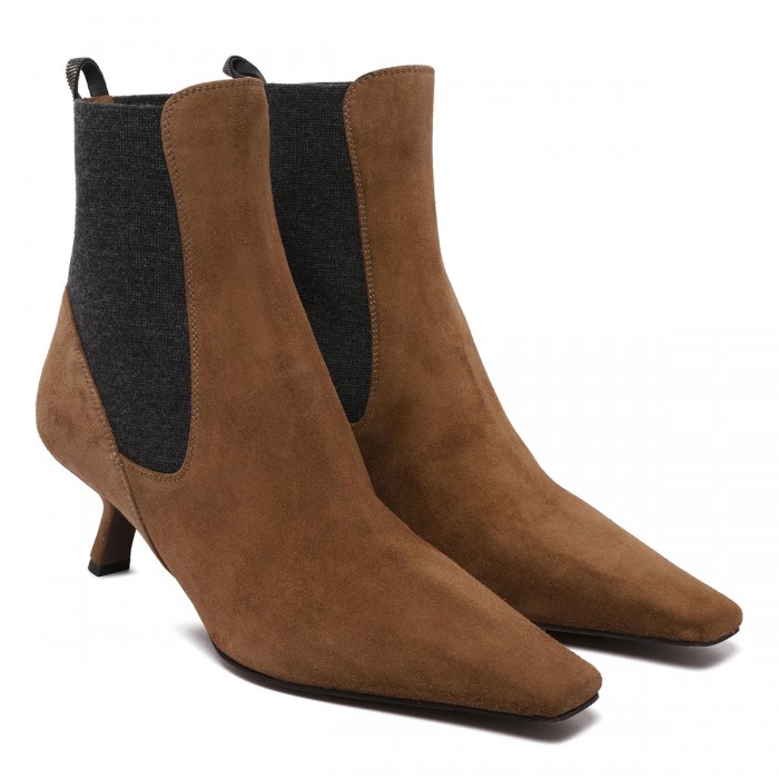Le Noir Cortina Suede Ankle Boots